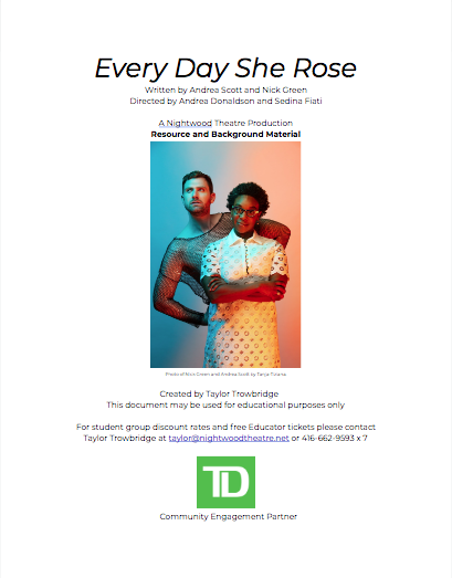 Resource and Background Material package for Every Day She Rose.