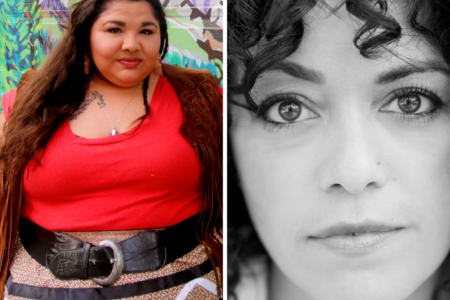 Grid of separate photos of Yolanda Bonnell and Rose Napoli